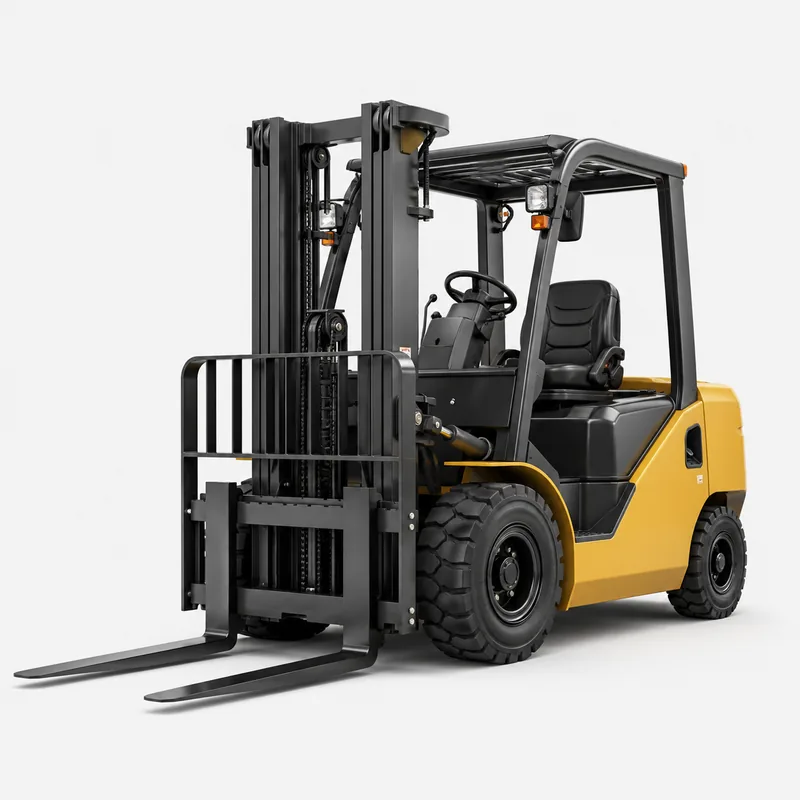 Counterbalance forklift truck
